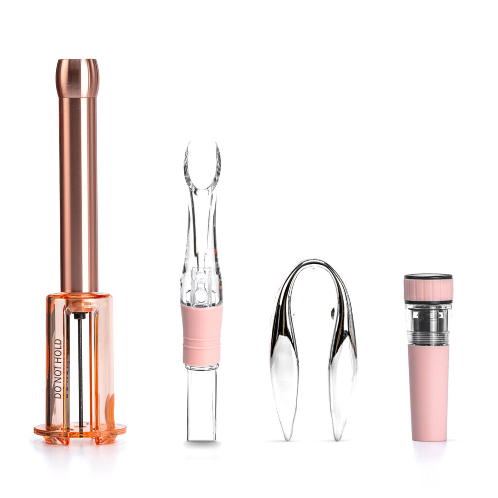 Genius Wine Set (4pc) Black Cork Genius